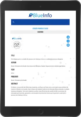 e-BlueInfo android App screenshot 3